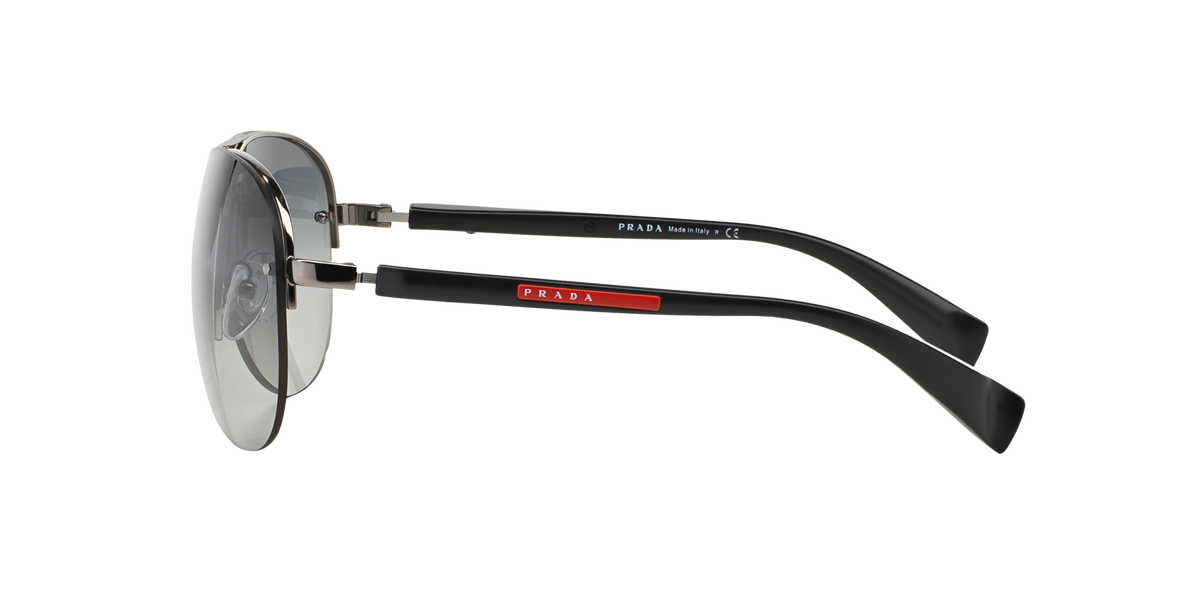 Prada Linea Rossa PS 56MS Gunmetal 5AV3M1 side view