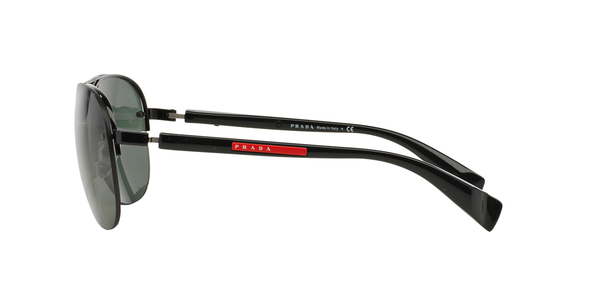 Prada Linea Rossa PS 56MS Black 7AX3O1 side view