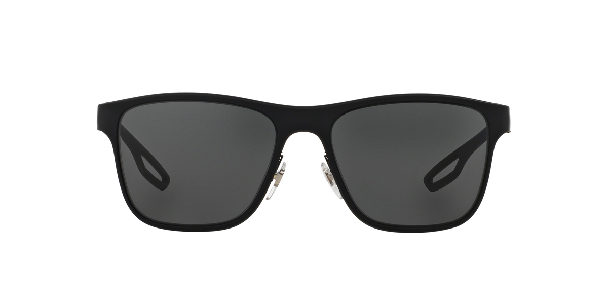 Prada Linea Rossa PS 56QS Black Rubber DG01A1 three-quarter view