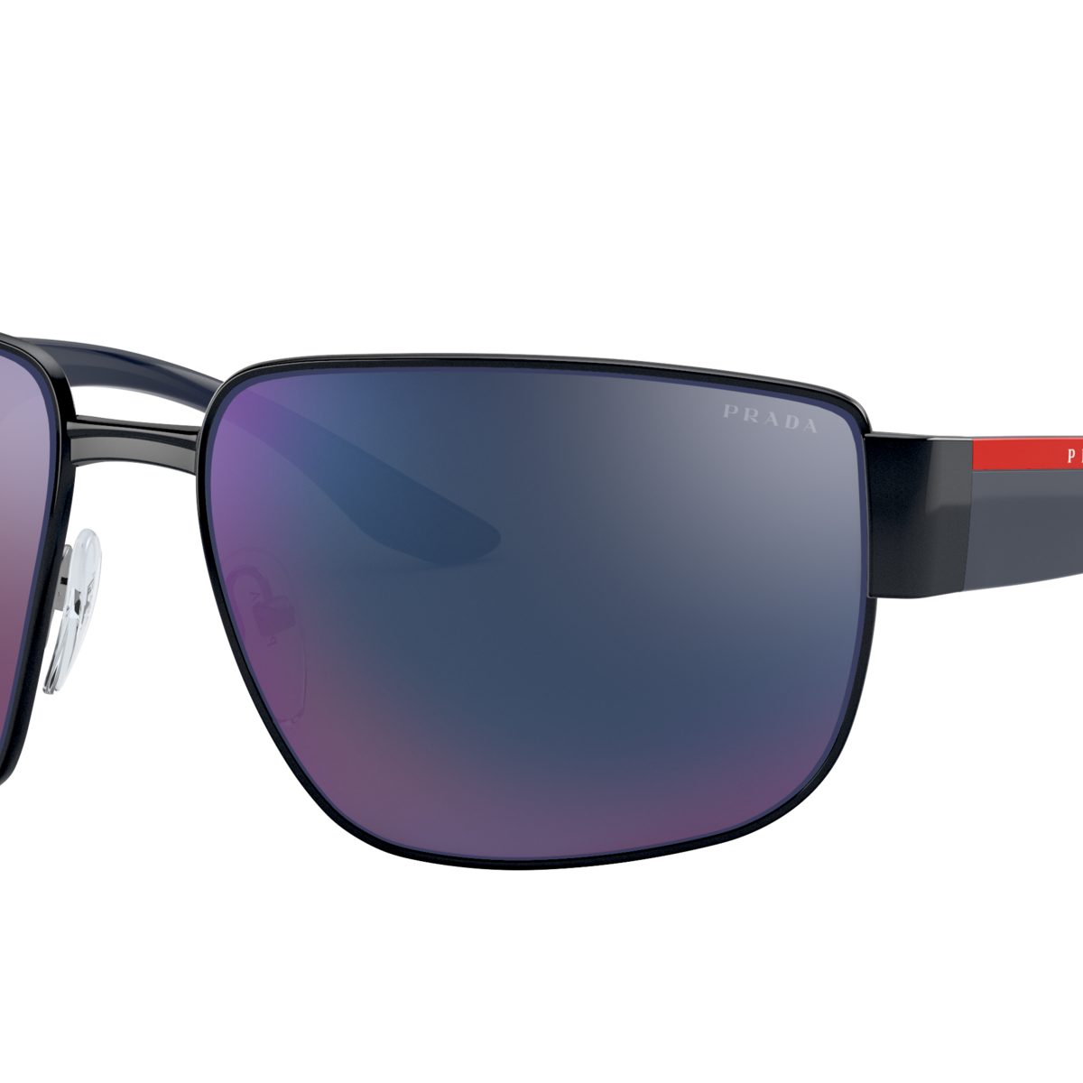 Prada Linea Rossa PS 56VS Black 1AB01G three-quarter view