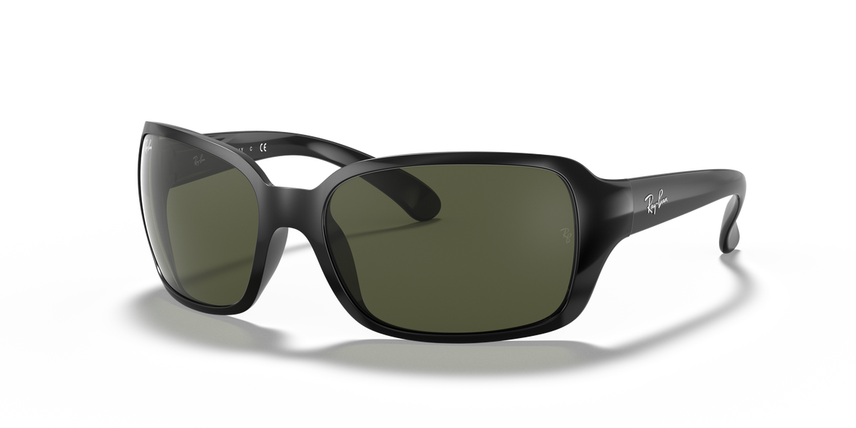 Ray-Ban RB4068 in black with G-15 green replacement lenses