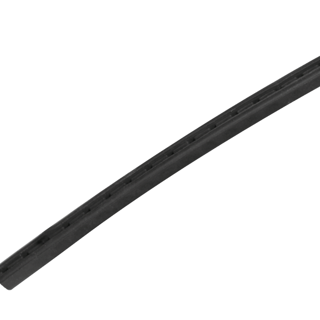Lindberg black snap-on temple tip for plate temples, 2.3 mm, part T4150-18
