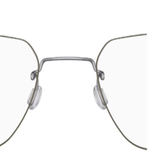 Lindberg Spirit Replacement Bridge In Polished Silver P10