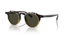 Oliver Peoples OP-13 OV5504C clip-on in soft gold with G-15 lenses