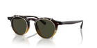 Oliver Peoples OP-13 OV5504C clip-on in soft gold with G-15 lenses