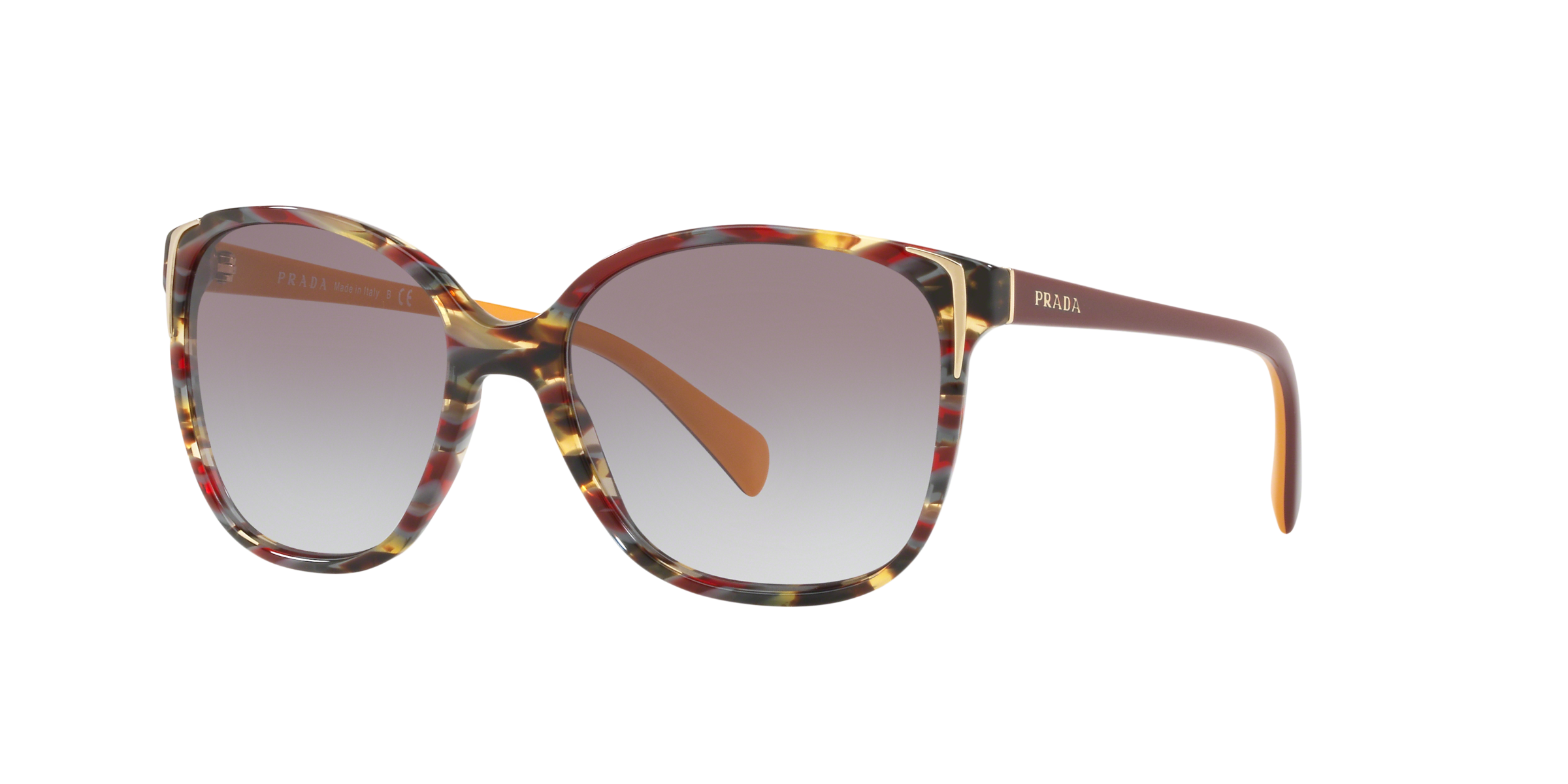 Prada PR 01OS Havana/Ears Bord Yellow TH63E2