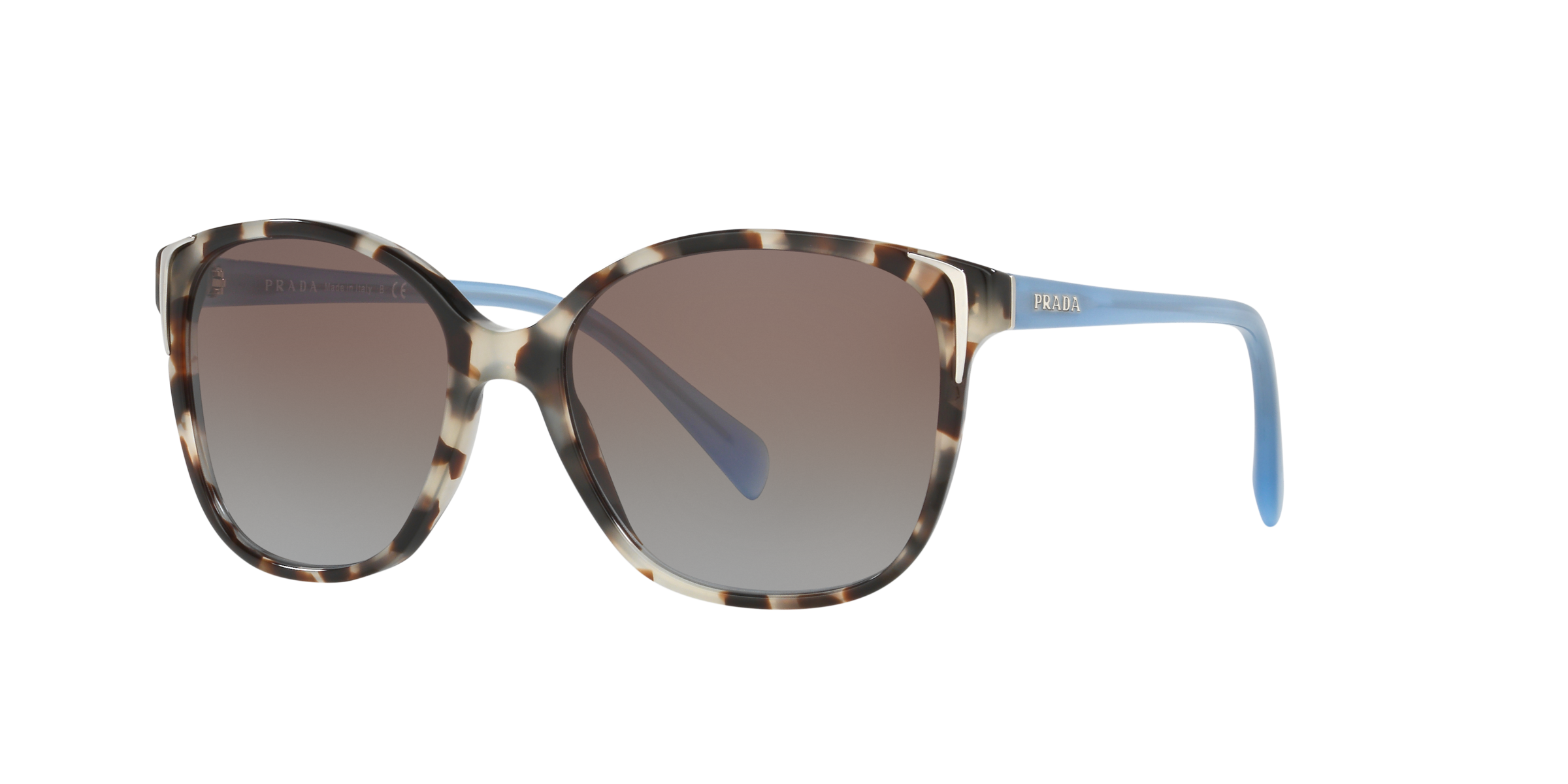 Prada PR 01OS Spotted Opal Brown UAO4S2