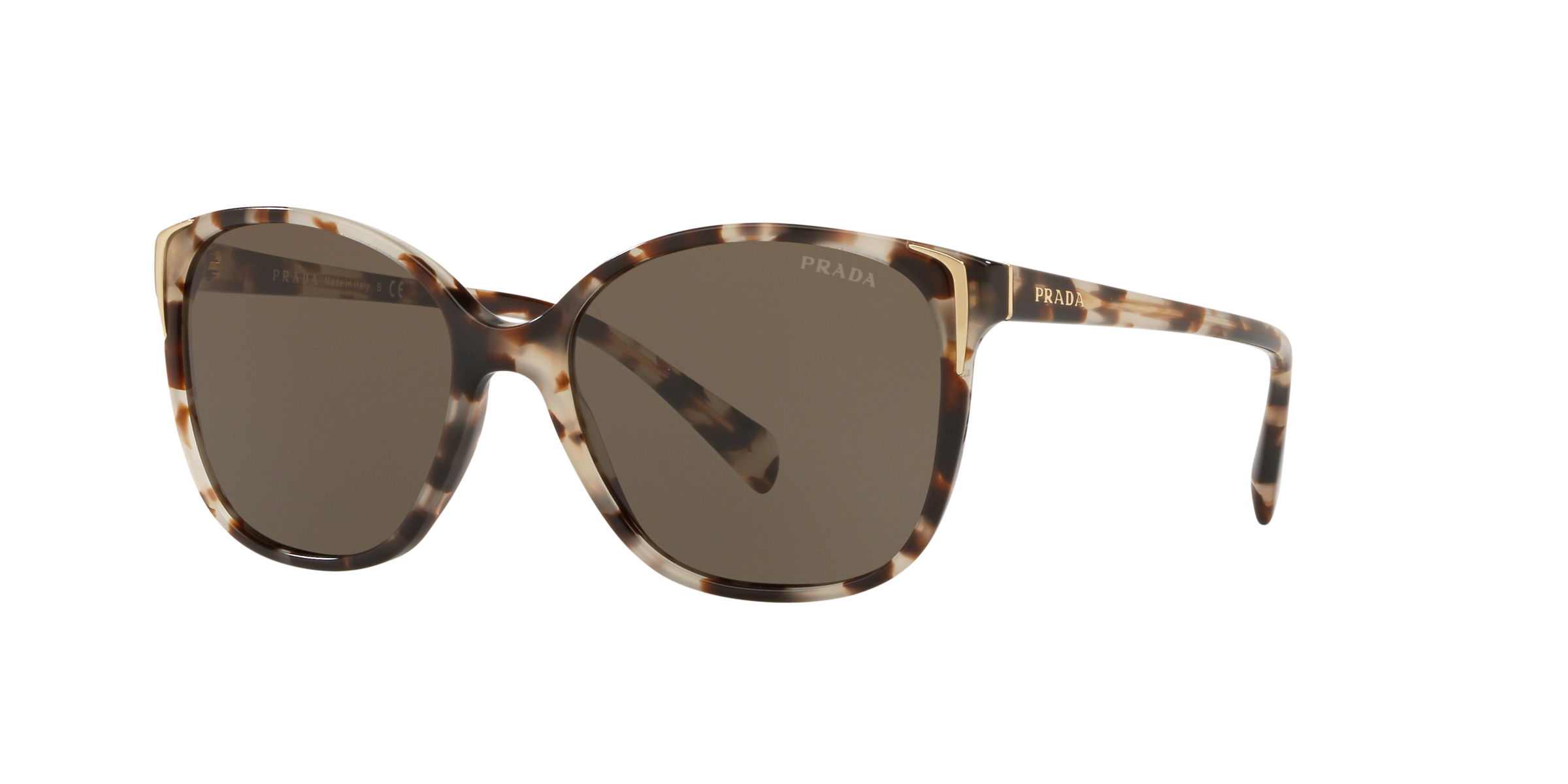 Prada PR 01OS Spotted Opal Brown UAO5S2
