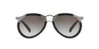 Prada PR 01TS Black 1AB0A7 three-quarter view
