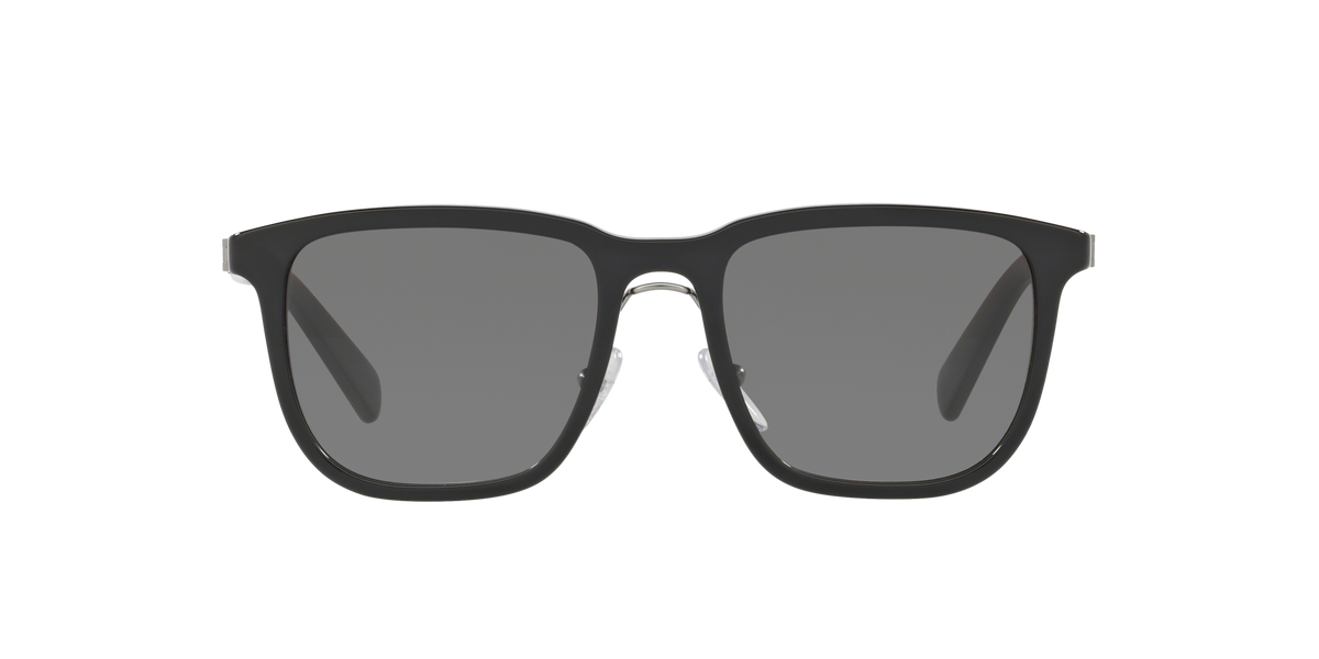 Prada PR 02TS Black 1AB0A7 three-quarter view