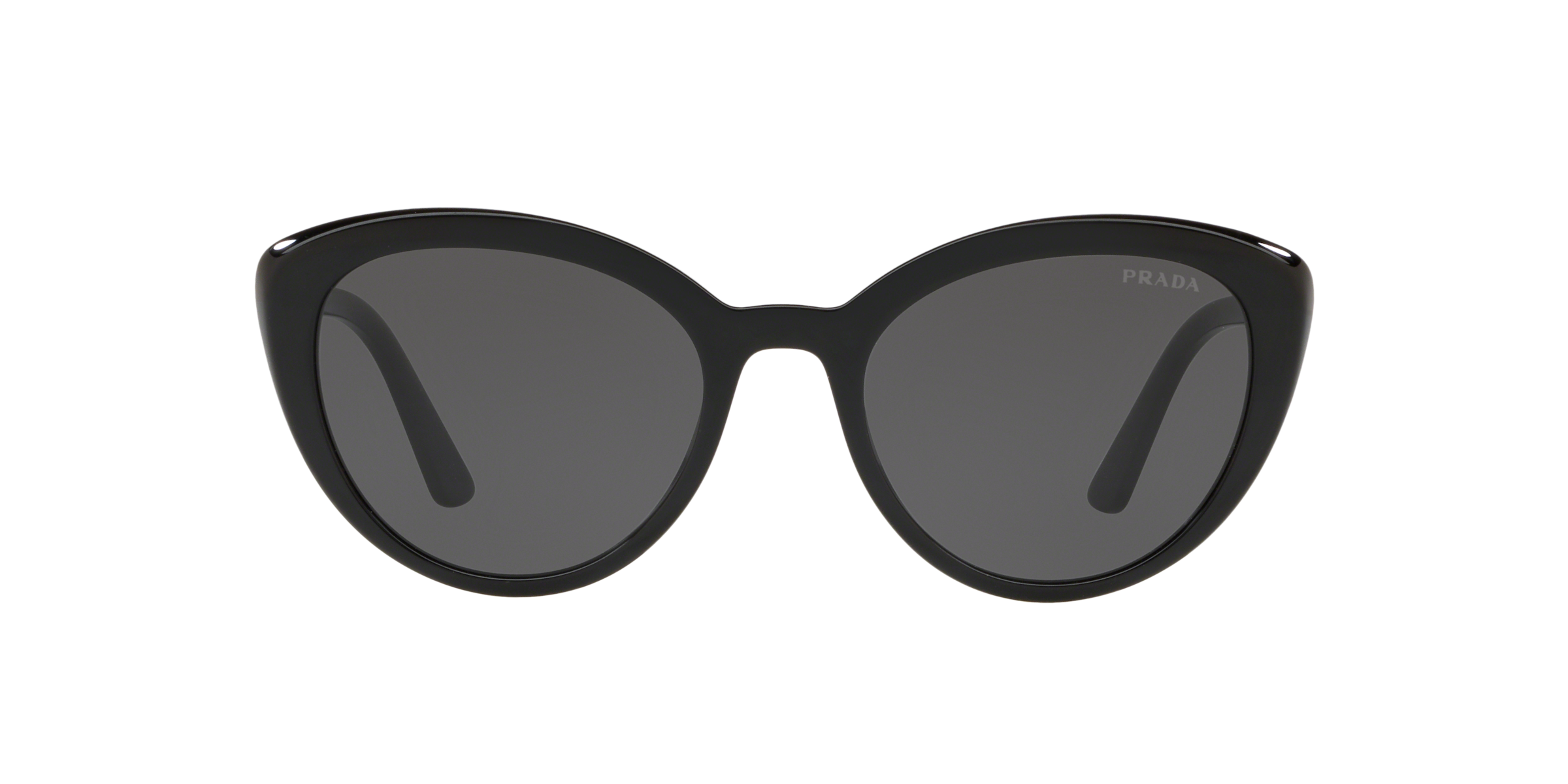 Prada PR 02VS 1AB5S0 Black, front view