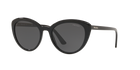 Prada PR 02VS 1AB5S0 Black, three-quarter view