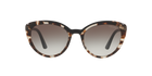 Prada PR 02VS 3980A7 Opal Spotted Brown/Black, front view