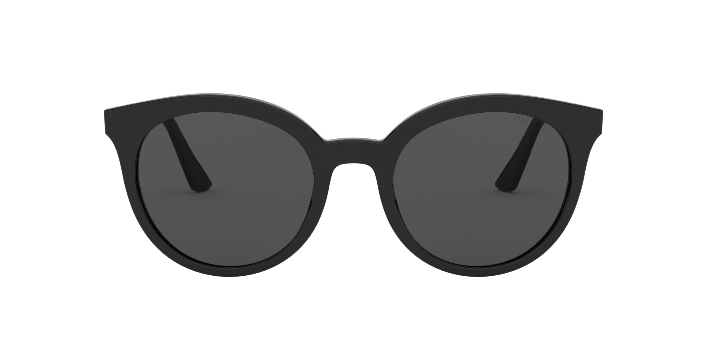 Prada PR 02XS 1AB5S0 Black, front view