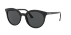Prada PR 02XS 1AB5S0 Black, three-quarter view