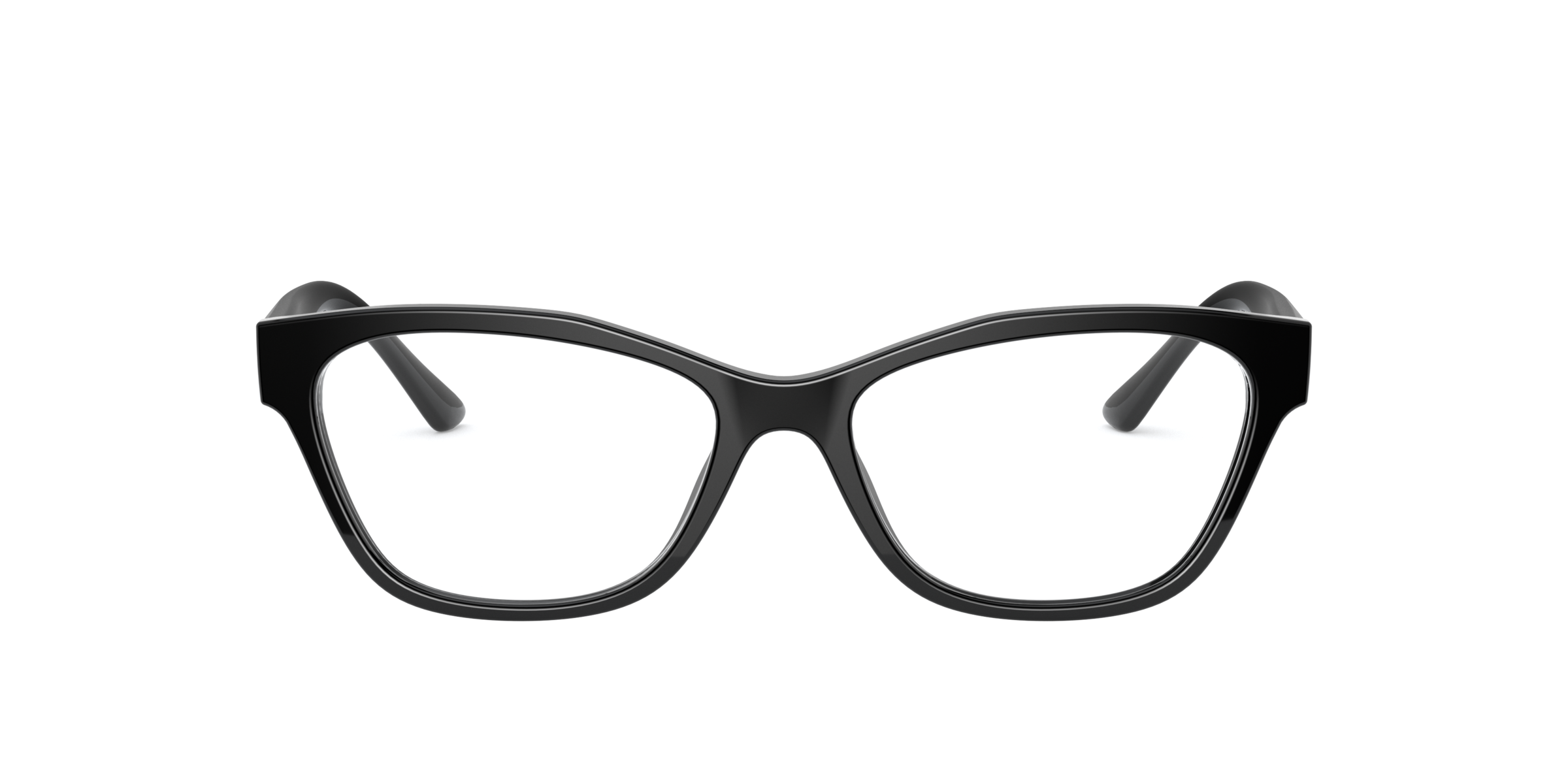 Prada PR 03WV Black 1AB1O1 three-quarter view