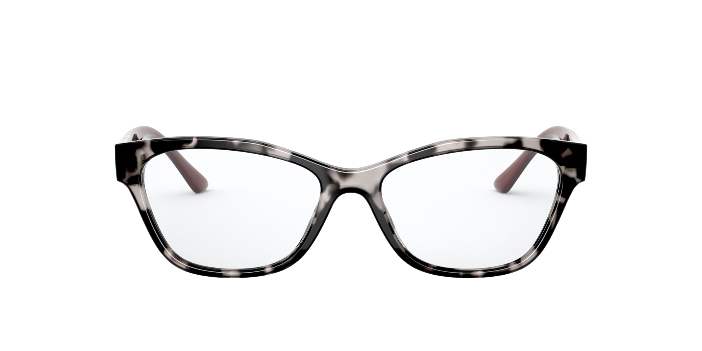 Prada PR 03WV Spotted Grey 5101O1 three-quarter view