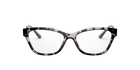 Prada PR 03WV Spotted Grey 5101O1 three-quarter view
