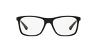 Prada PR 05SV Black 1AB1O1 three-quarter view