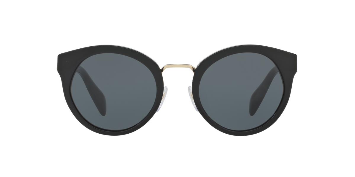 Prada PR 05TS Black 1AB1A1 three-quarter view