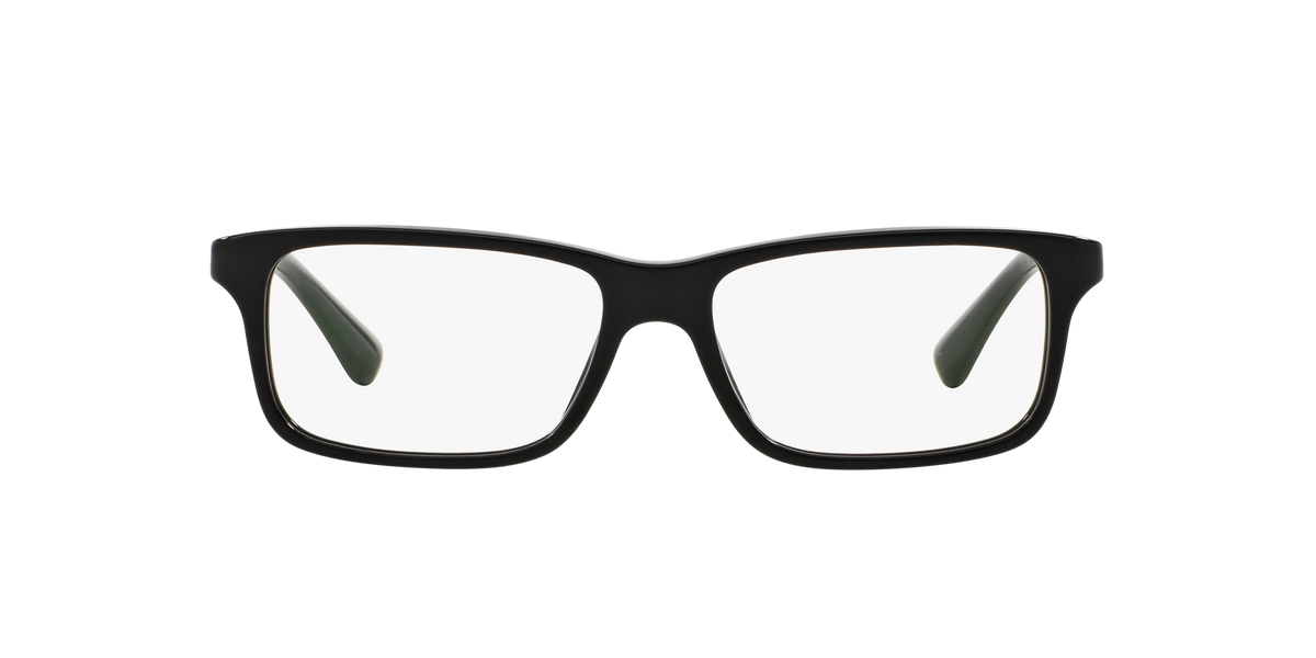 Prada PR 06SV Black 1AB1O1 three-quarter view