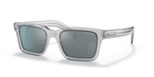 Prada PR 06WS Grey Crystal U4301A three-quarter view