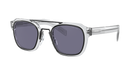 Prada PR 07WS Black/White/Grey 04L420 three-quarter view