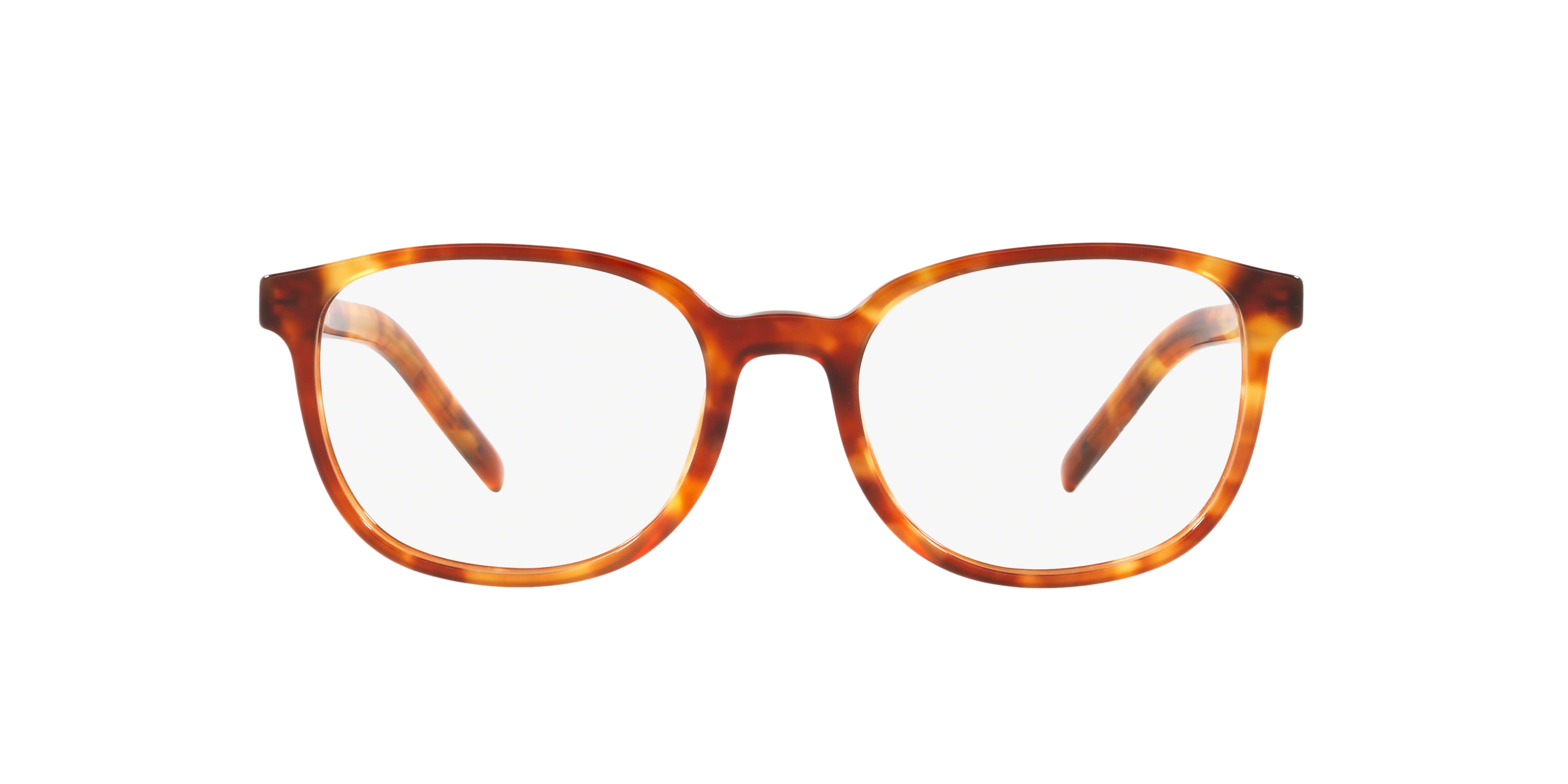 Prada PR 07XV Light Havana 4BW1O1 three-quarter view