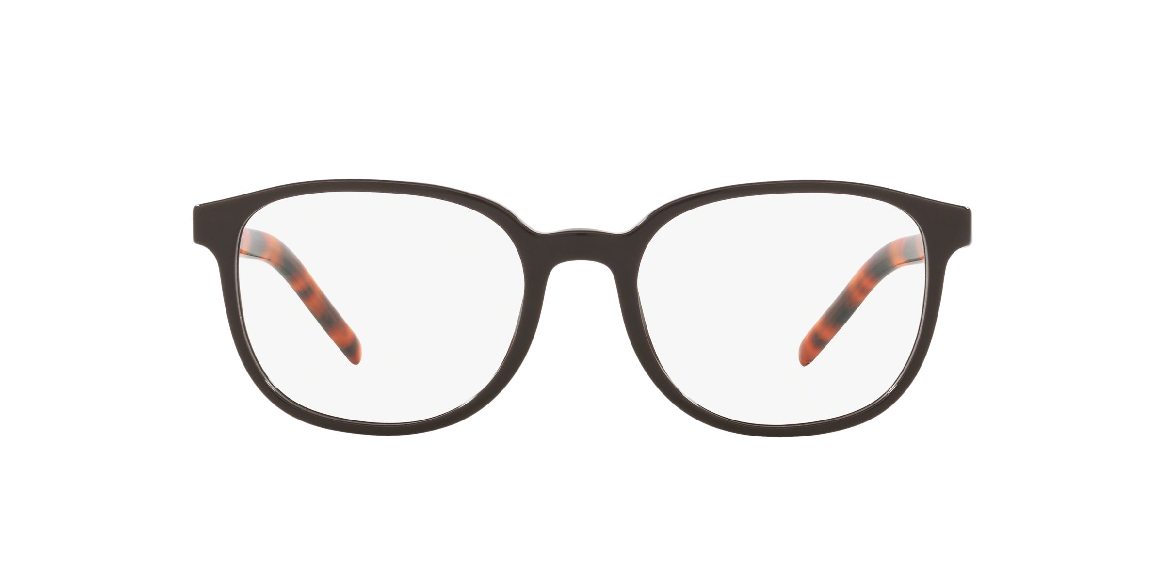 Prada PR 07XV Brown U6C1O1 three-quarter view