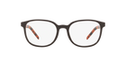 Prada PR 07XV Brown U6C1O1 three-quarter view