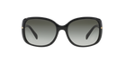 Prada PR 08OS Black 1AB0A7 three-quarter view