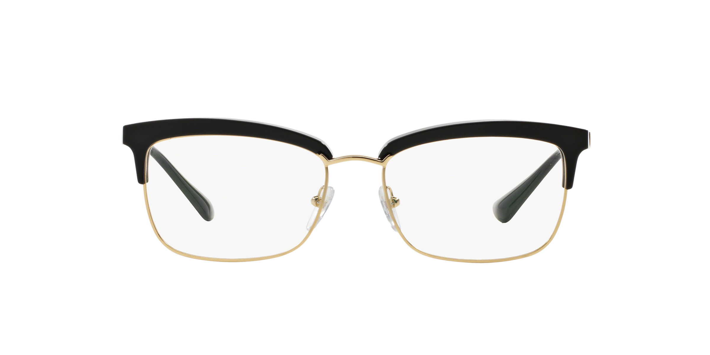 Prada PR 08SV Black 1AB1O1 three-quarter view