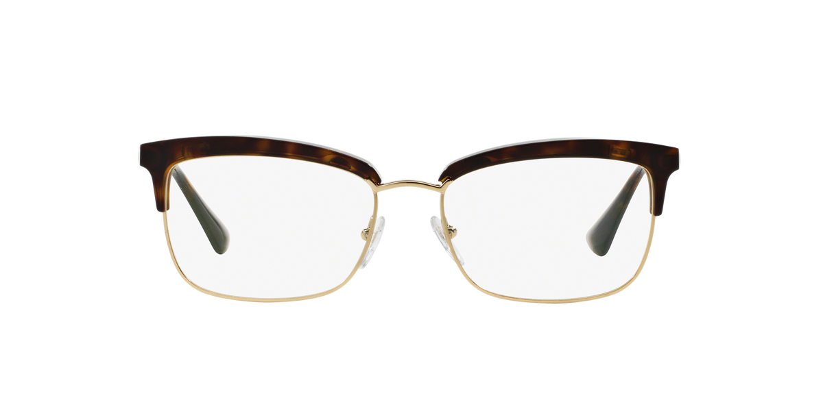 Prada PR 08SV Havana 2AU1O1 three-quarter view