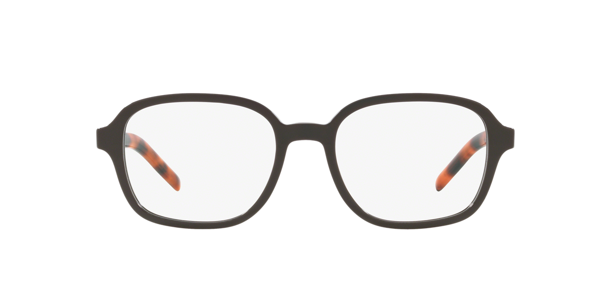Prada PR 08XV Brown U6C1O1 three-quarter view