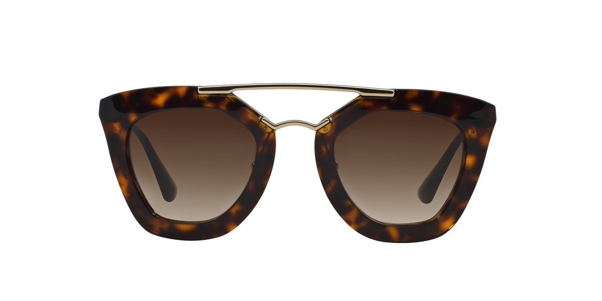 Prada PR 09QS Havana 2AU6S1 front view