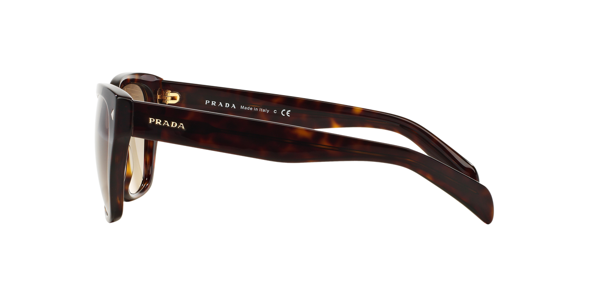 Prada PR 09SS Havana 2AU3D0 side view