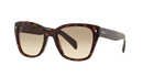 Prada PR 09SS Havana 2AU3D0 three-quarter view