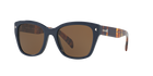 Prada PR 09SS Blue TFM9L1 three-quarter view