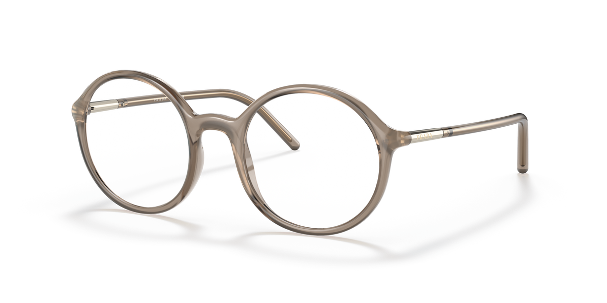 Prada PR 09WV Crystal Honey 05N1O1 three-quarter view