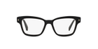 Prada PR 10SV Black 1AB1O1 three-quarter view