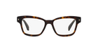 Prada PR 10SV Havana 2AU1O1 three-quarter view