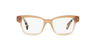 Prada PR 10SV Brown Gradient UBI1O1 three-quarter view