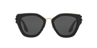 Prada PR 10TS Black 1AB5S0 three-quarter view