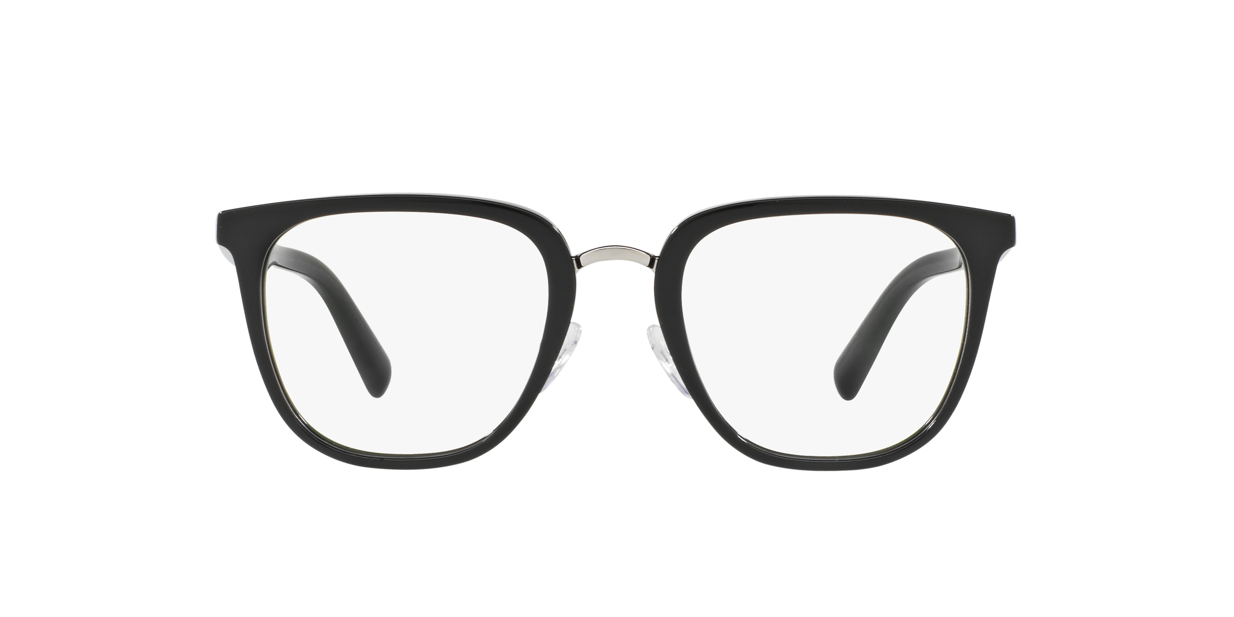 Prada PR 10TV Black 1AB1O1 three-quarter view