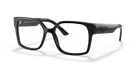 Prada PR 10WV Black 1AB1O1 three-quarter view