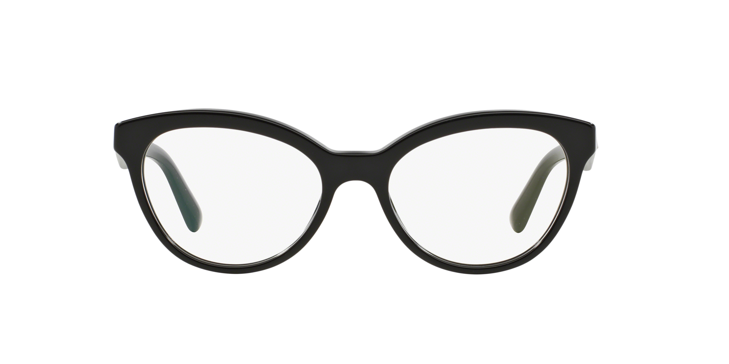 Prada PR 11RV Black 1AB1O1 three-quarter view