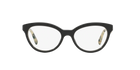 Prada PR 11RV Opal Grey/Grey TFN1O1 three-quarter view