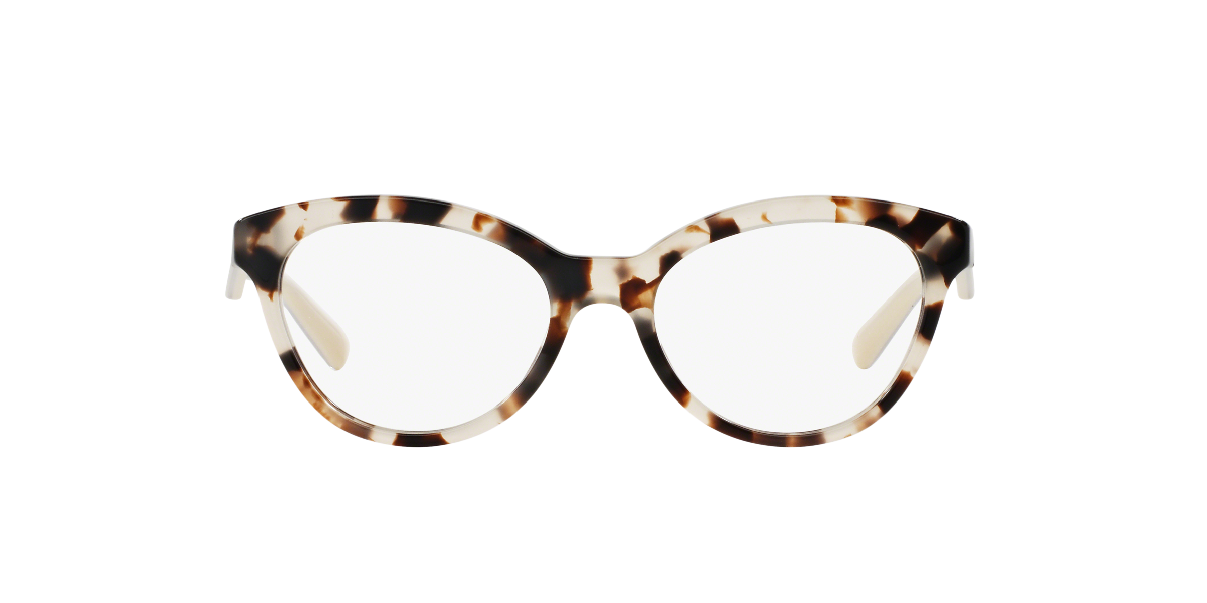 Prada PR 11RV Spotted Opal Brown UAO1O1 three-quarter view