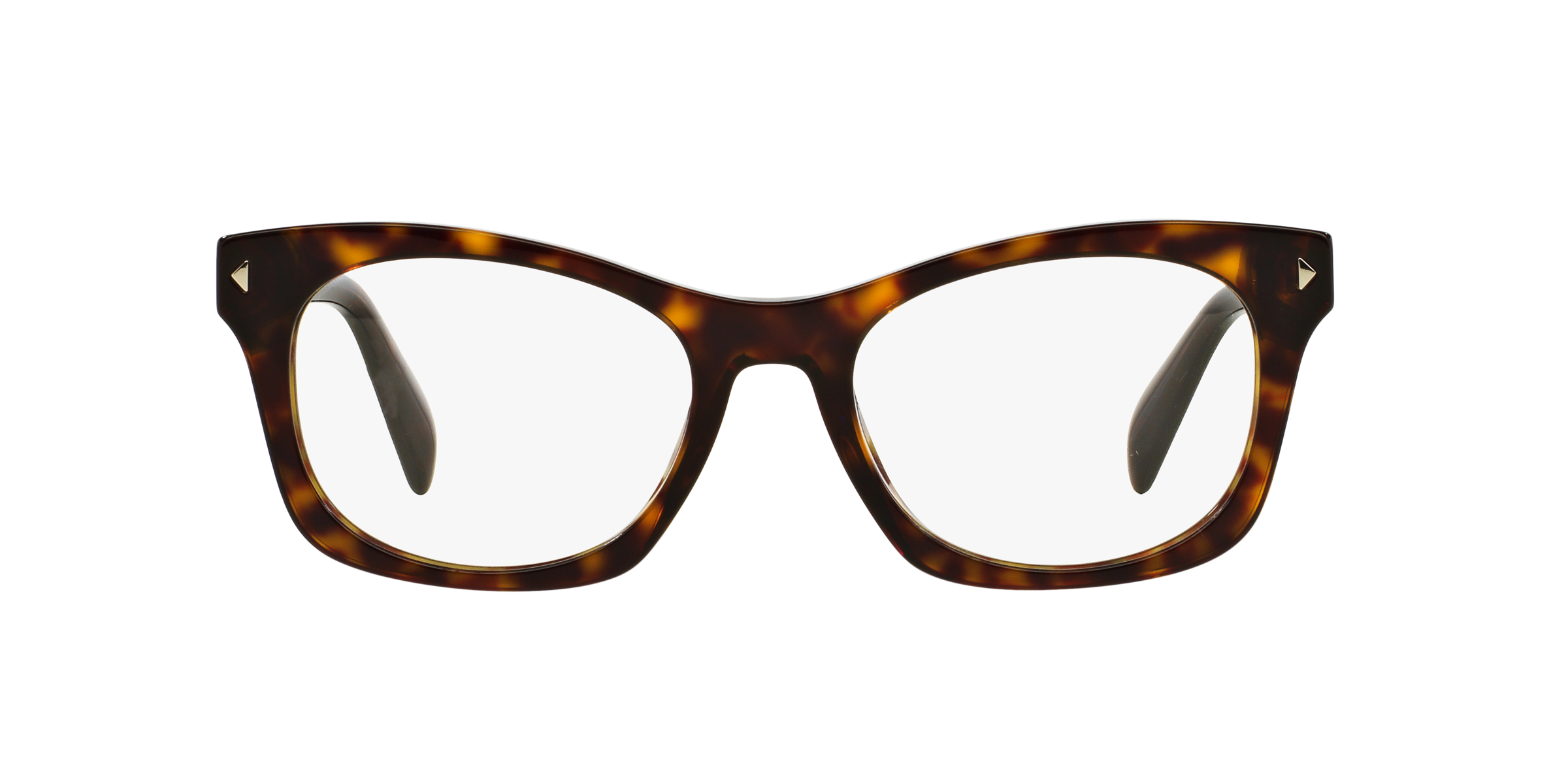Prada PR 11SV Havana 2AU1O1 three-quarter view