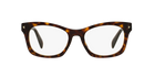 Prada PR 11SV Havana 2AU1O1 three-quarter view